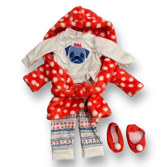 Bundle of 5 Different Cozy Pajama & Loungewear Set Fits American Girl Dolls - Picture 8 of 9